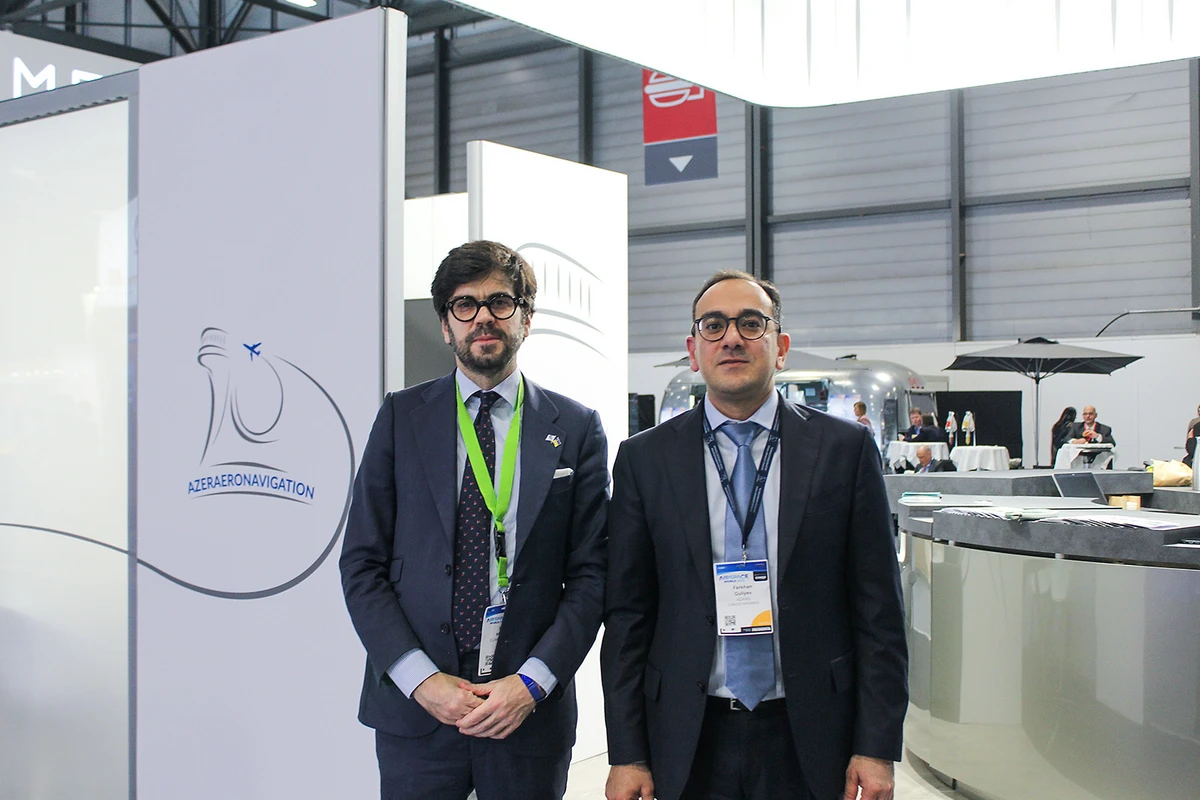 Гендиректор EUROCONTROL и президент Совета ICAO посетили стенд AZANS на Airspace World 2023 - ФОТО