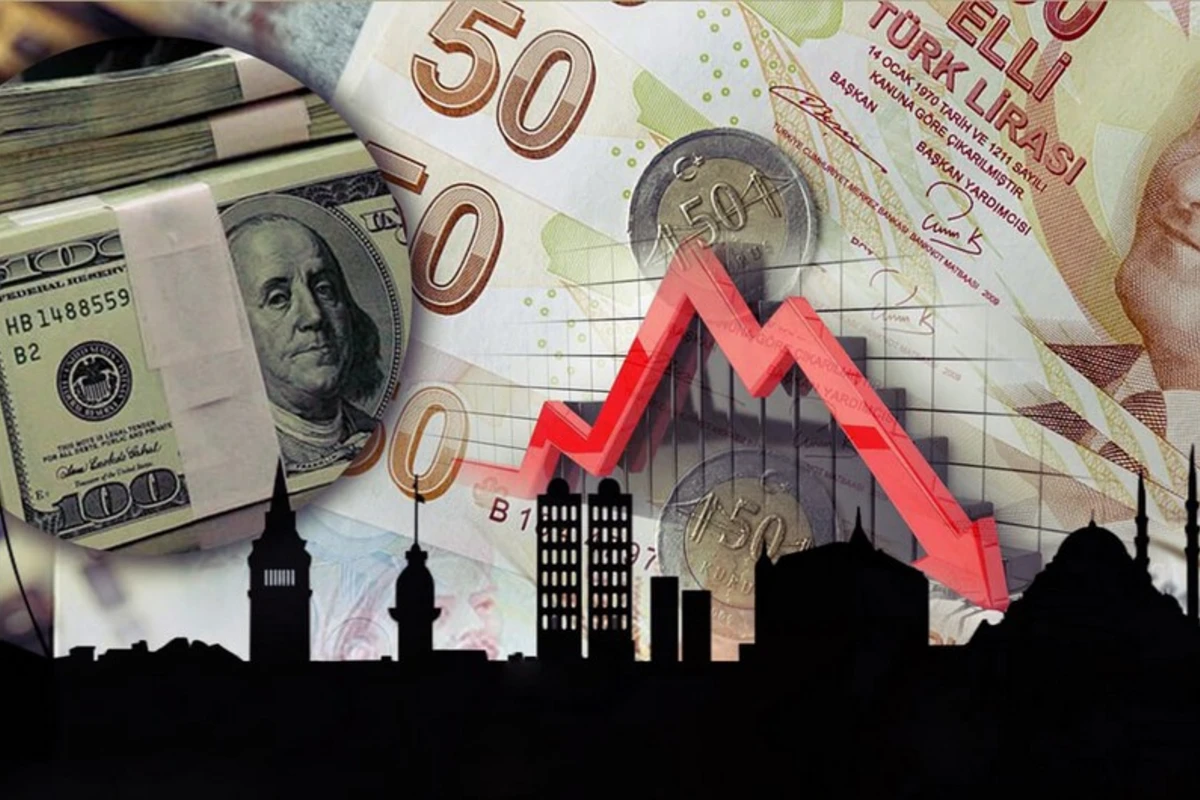 Türk lirəsi dollar qarşısında rekord dərəcədə ucuzlaşıb