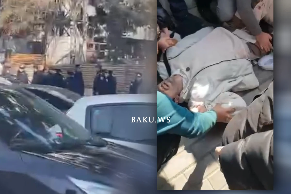 Bakıda silahlı insidenti törədən şəxs saxlanıldı - YENİLƏNİB -1/VİDEO