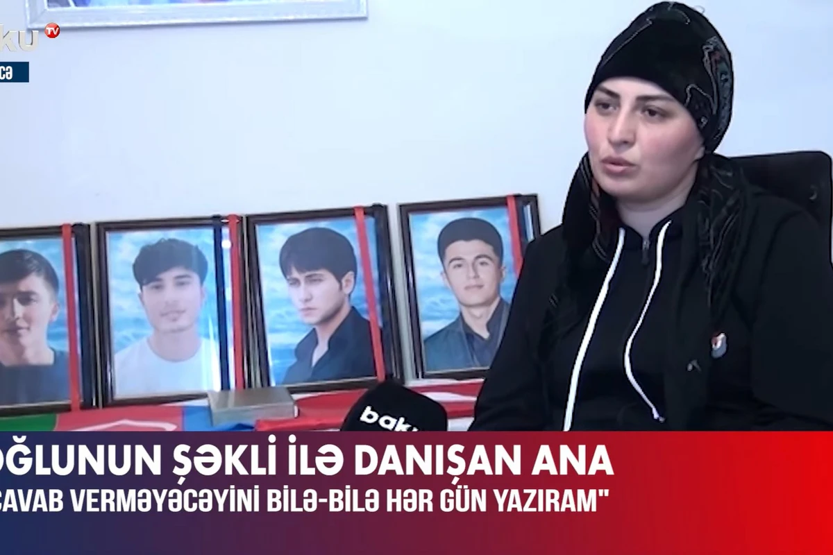 Zəlzələdə həlak olan Şahin Vəliyevin anası ürək dağladı - VİDEO
