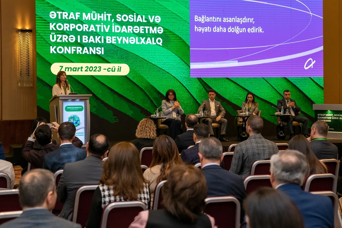 Azercell-in sponsorluğu ilə I Bakı Korporativ Sosial Məsuliyyət və Dayanıqlı İnkişaf Konfransı baş tutub - FOTO/VİDEO Azercell-in sponsorluğu ilə I Bakı Korporativ Sosial Məsuliyyət və Dayanıqlı İnkişaf Konfransı baş tutub - FOTO/VİDEO