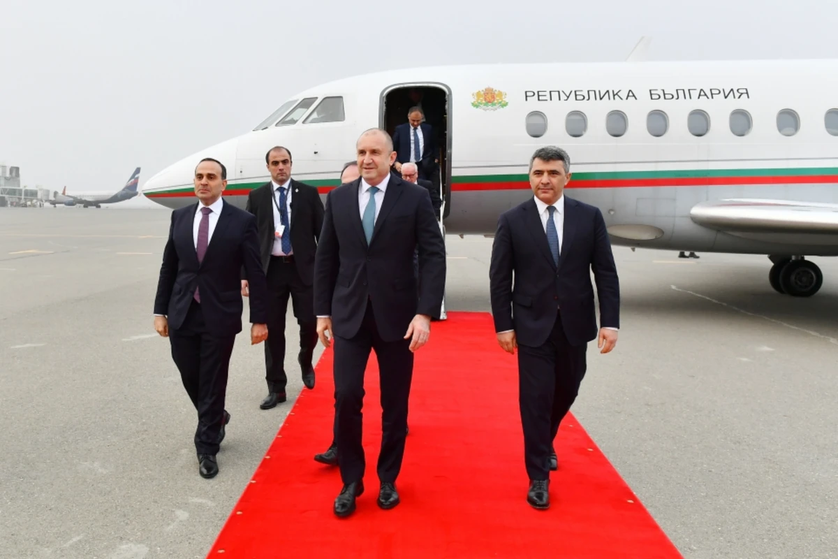 Bolqarıstan Prezidenti Azərbaycana işgüzar səfərə gəlib