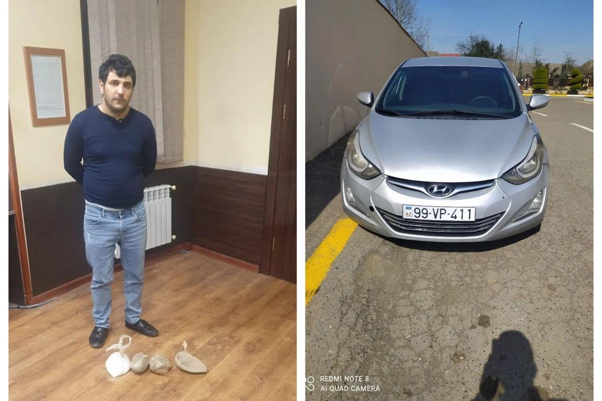 YPX postunda sürücüdən külli miqdarda narkotik maddə aşkarlandı - FOTO