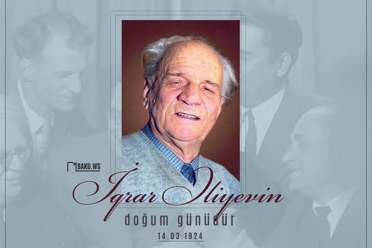 Bu gün İqrar Əliyevin doğum günüdür Bu gün İqrar Əliyevin doğum günüdür