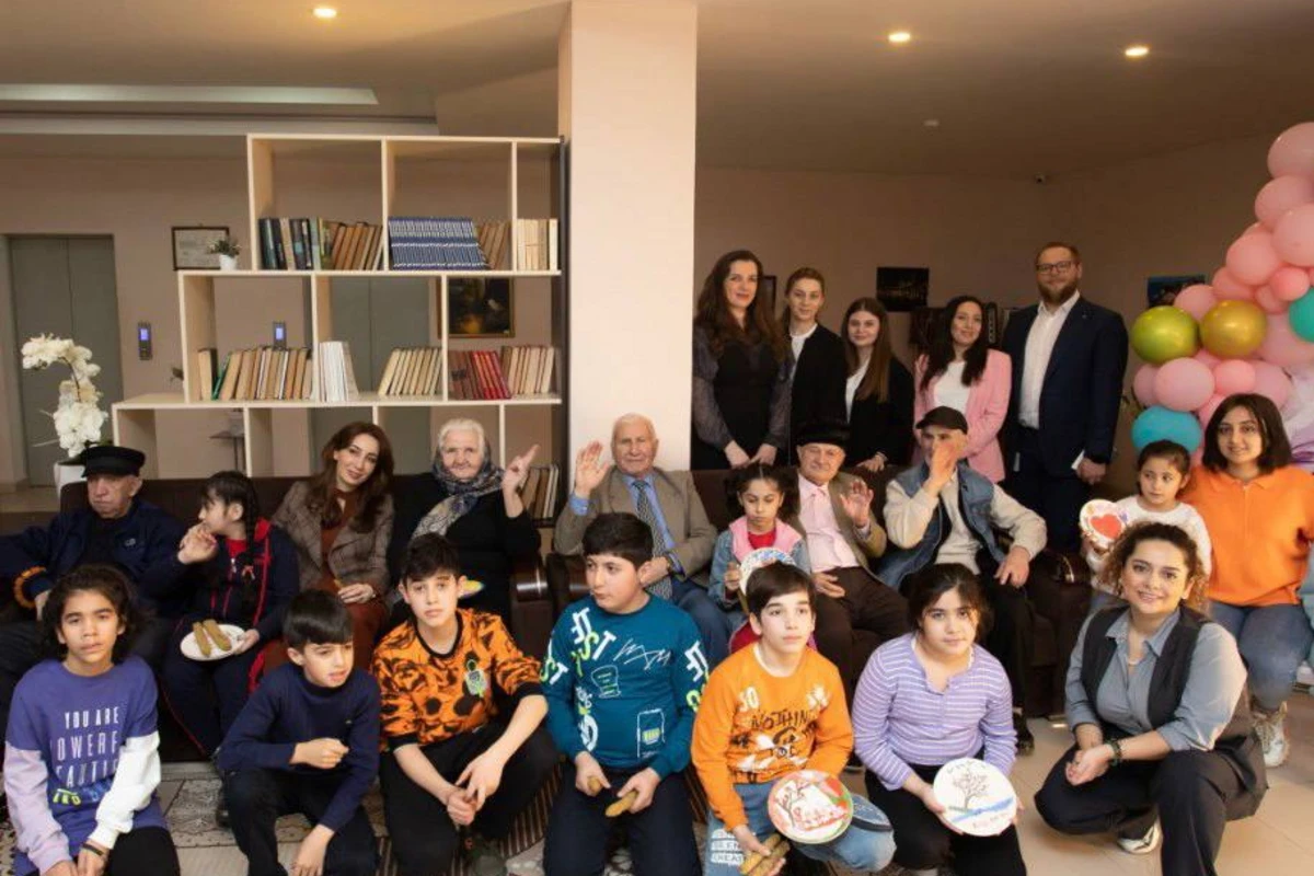 VTB (Azərbaycan) uşaqlar və qocalar üçün “Nəsillərin əlaqəsi” adlı tədbir təşkil edib - FOTO/VİDEO