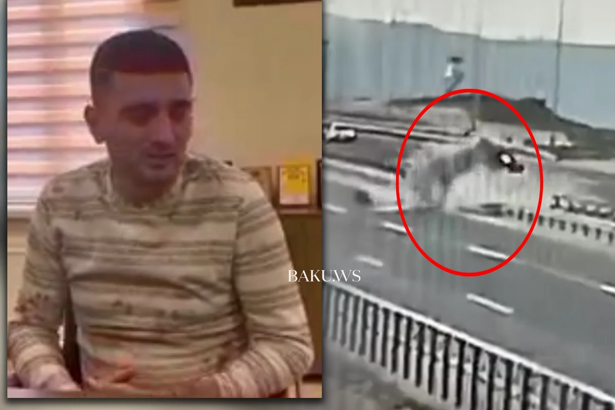 Bakıda maşını aşırıb, qadının ölümünə səbəb olan şəxs səhvini etiraf etdi - VİDEO