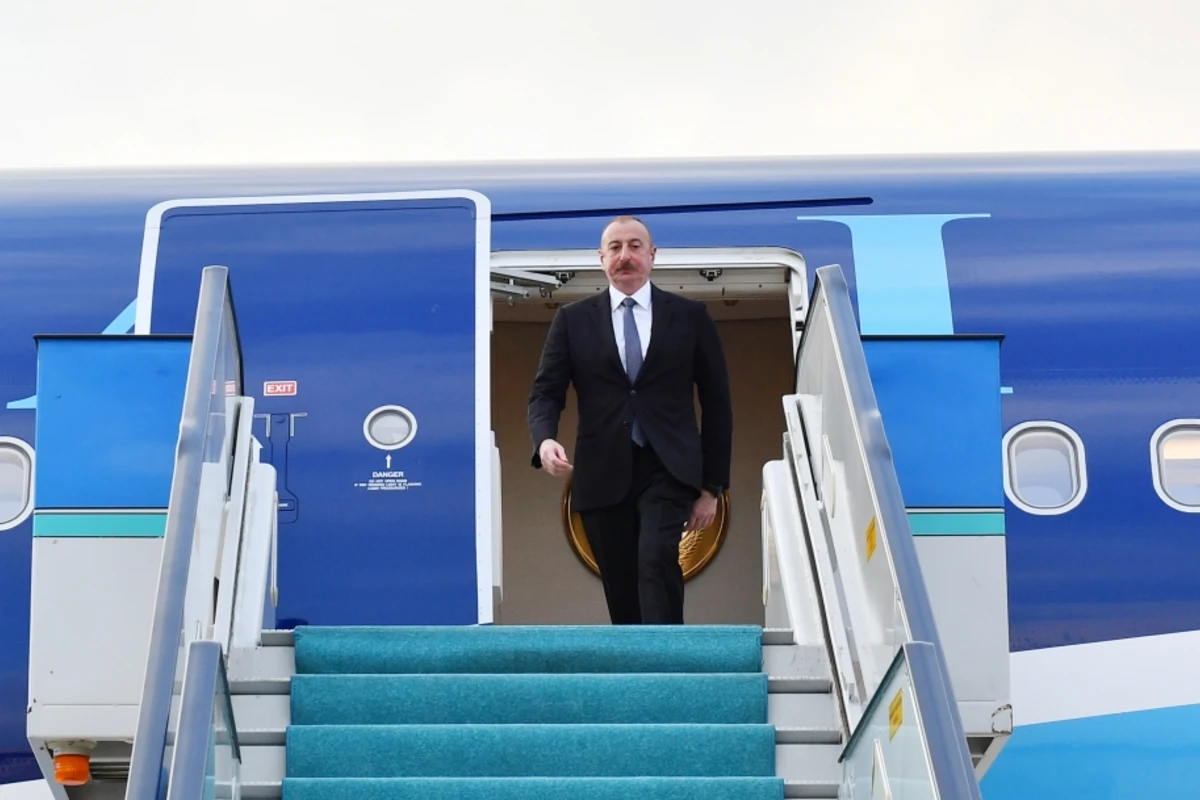 Azərbaycan Prezidenti İlham Əliyev Türkiyəyə səfərdədir - FOTO
