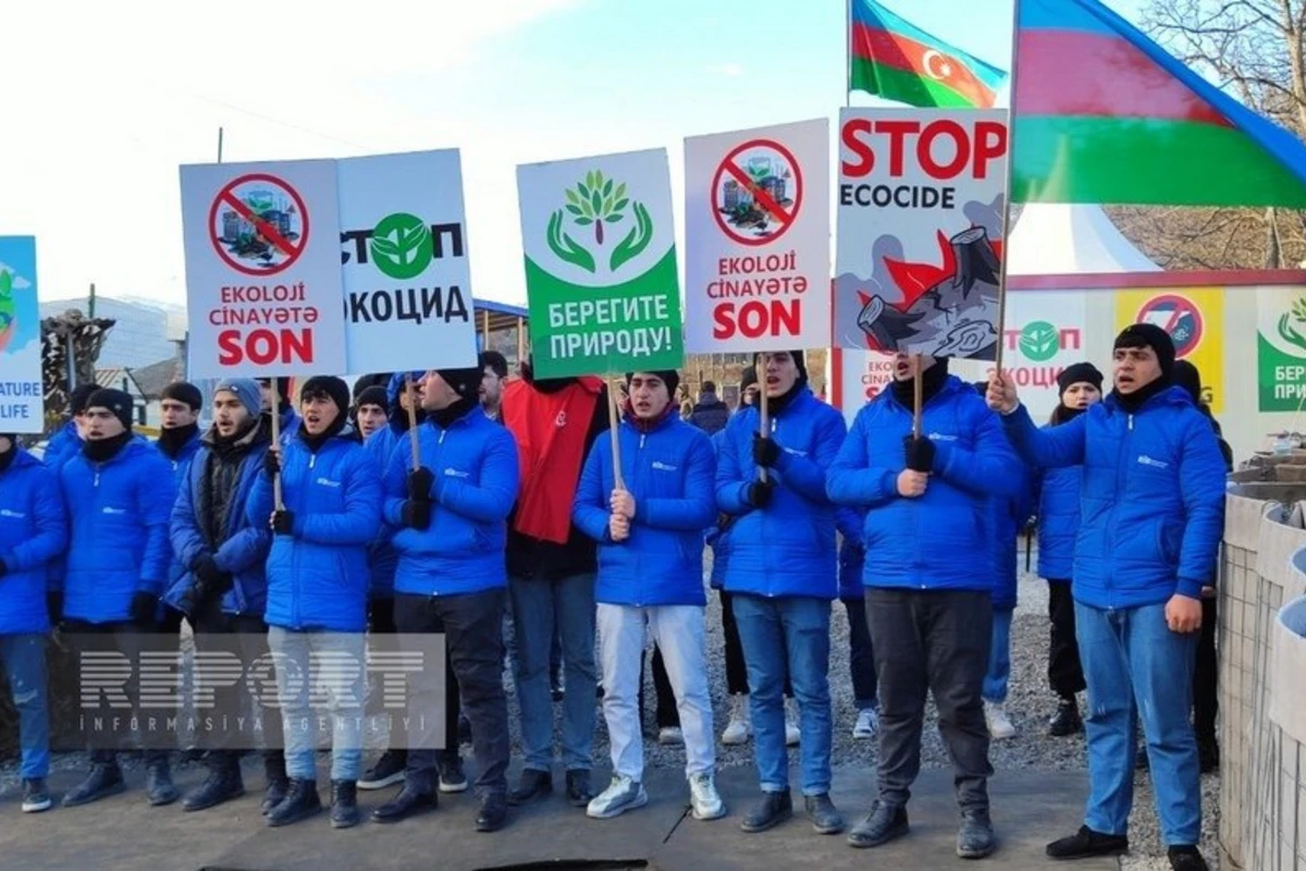 Ekofəallar 95 gündür Xankəndi-Laçın yolunda dünya ictimaiyyətini ekologiyanı qorumağa çağırırlar