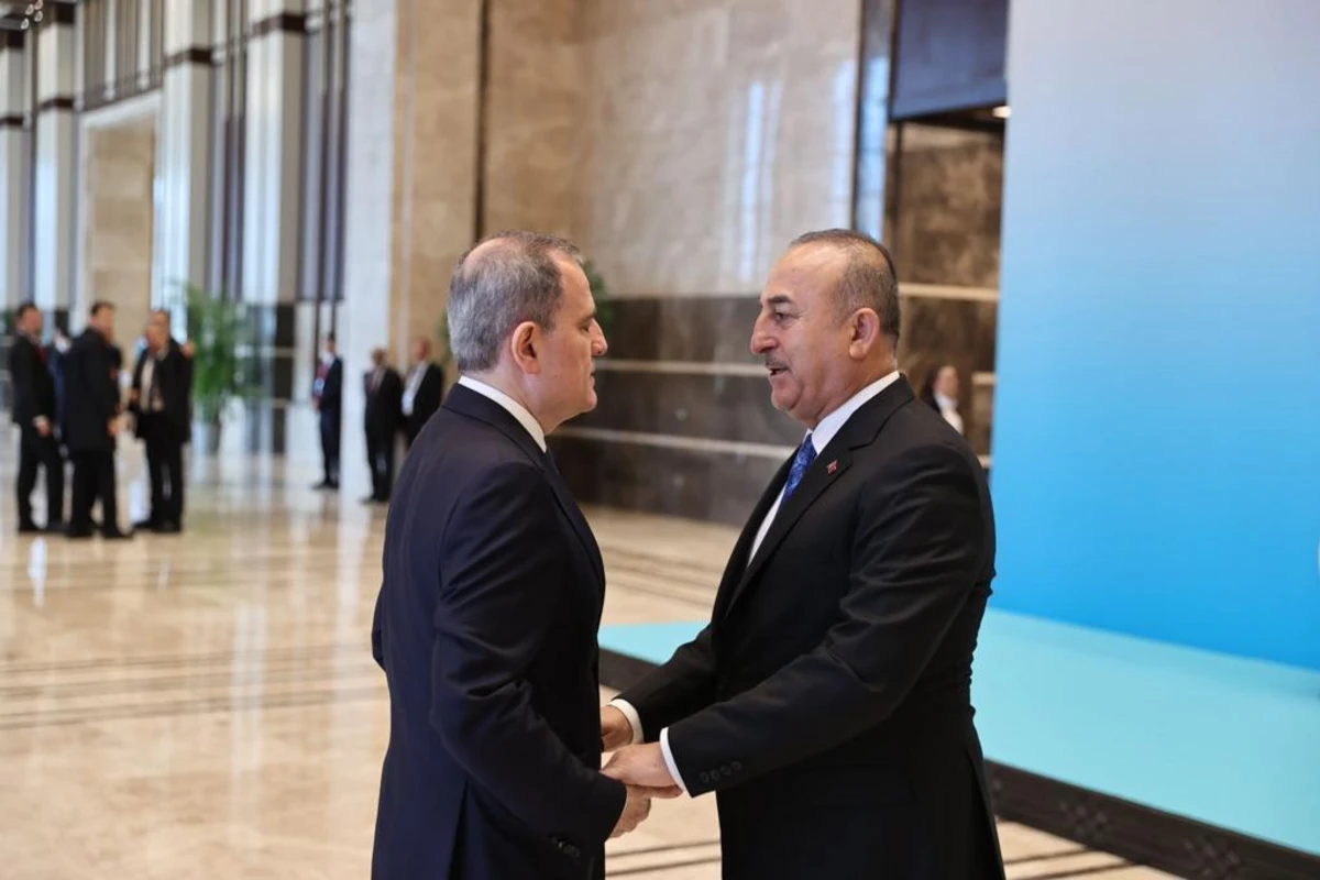 Ankarada Azərbaycan və Türkiyə xarici işlər nazirlərinin görüşü olub - FOTO Ankarada Azərbaycan və Türkiyə xarici işlər nazirlərinin görüşü olub - FOTO