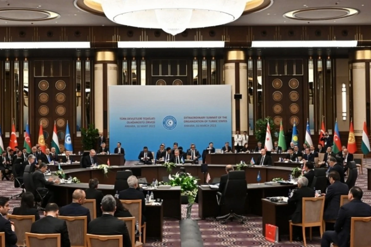 Ankarada Türk Dövlətləri Təşkilatının dövlət başçılarının birgə naharı olub