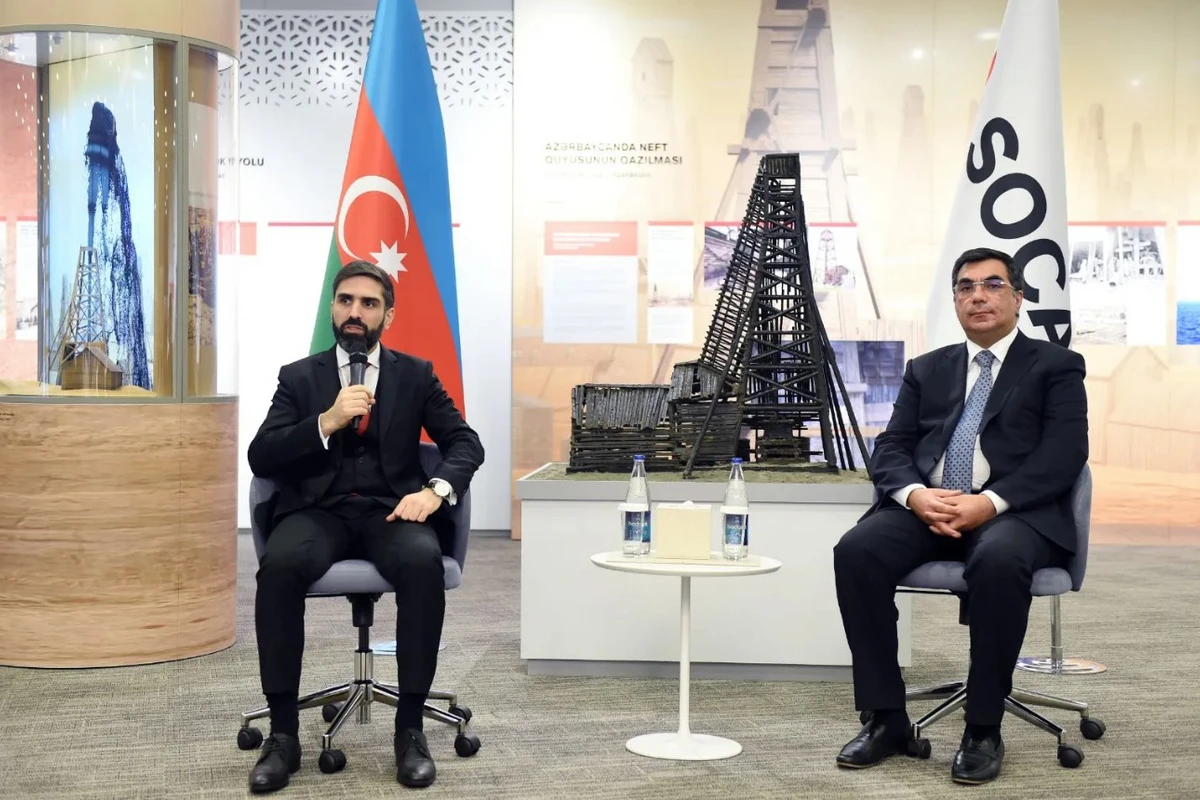 Президент SOCAR встретился с участниками программы Молодые таланты - ФОТО