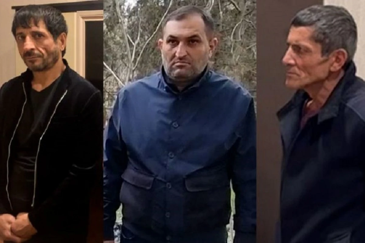 Bakıda avtomatlı şəxslər tutuldular - FOTO/VİDEO