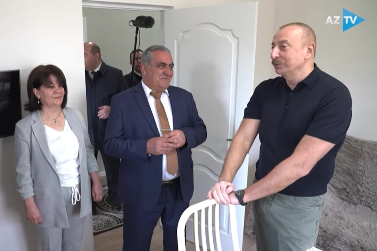 Prezidentlə kənd sakini arasında maraqlı dialoq: “İndi bizdən qorxurlar” - VİDEO