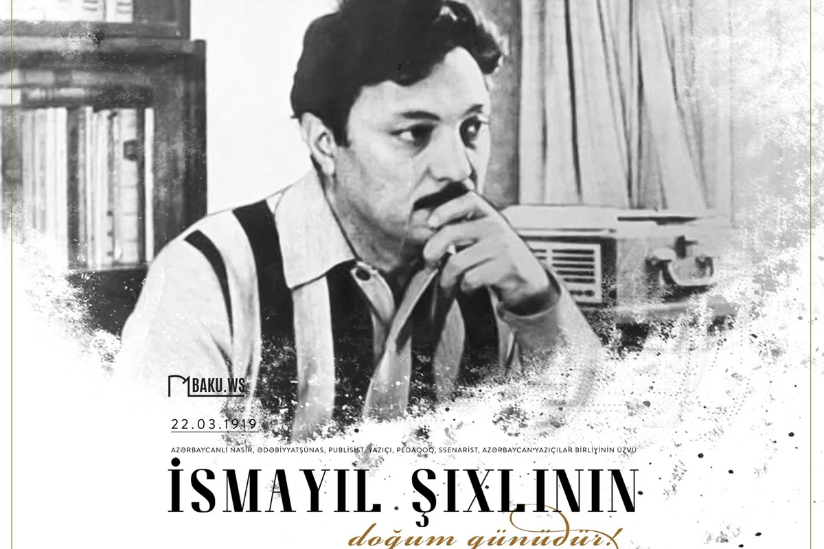 Bu gün Xalq Yazıçı İsmayıl Şıxlının doğum günüdür