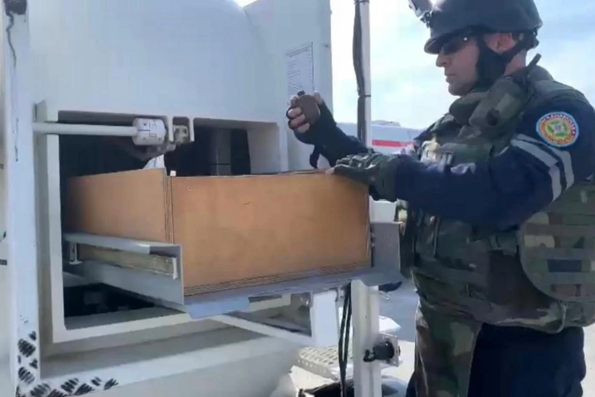 Bakıda hərbi sursat aşkarlandı - FOTO