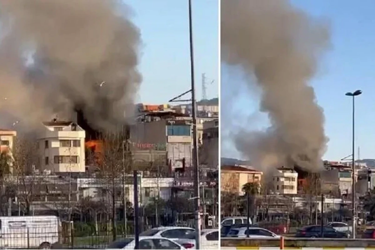 İstanbulda hotel yandı: Ölən və yaralananlar var - FOTO