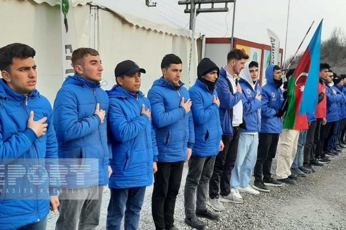 Экоакция на дороге Ханкенди - Лачын продолжается 104 дня - ФОТО
