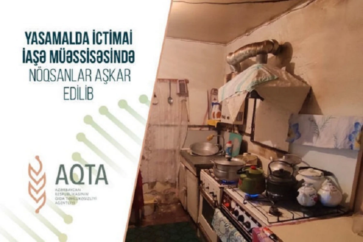 Выявлены недостатки на объекте общепита в Ясамальском районе