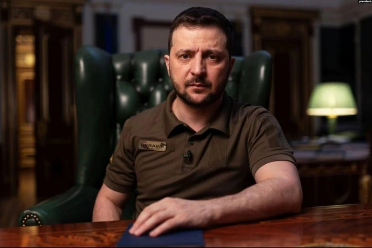 Zelenski Rusiya ilə sülhün şərtini açıqlayıb