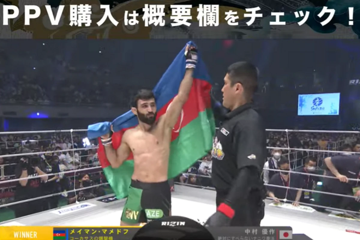 Azərbaycanın MMA döyüşçüsü 20 saniyəyə nokautla qalib gəlib - FOTO Azərbaycanın MMA döyüşçüsü 20 saniyəyə nokautla qalib gəlib - FOTO