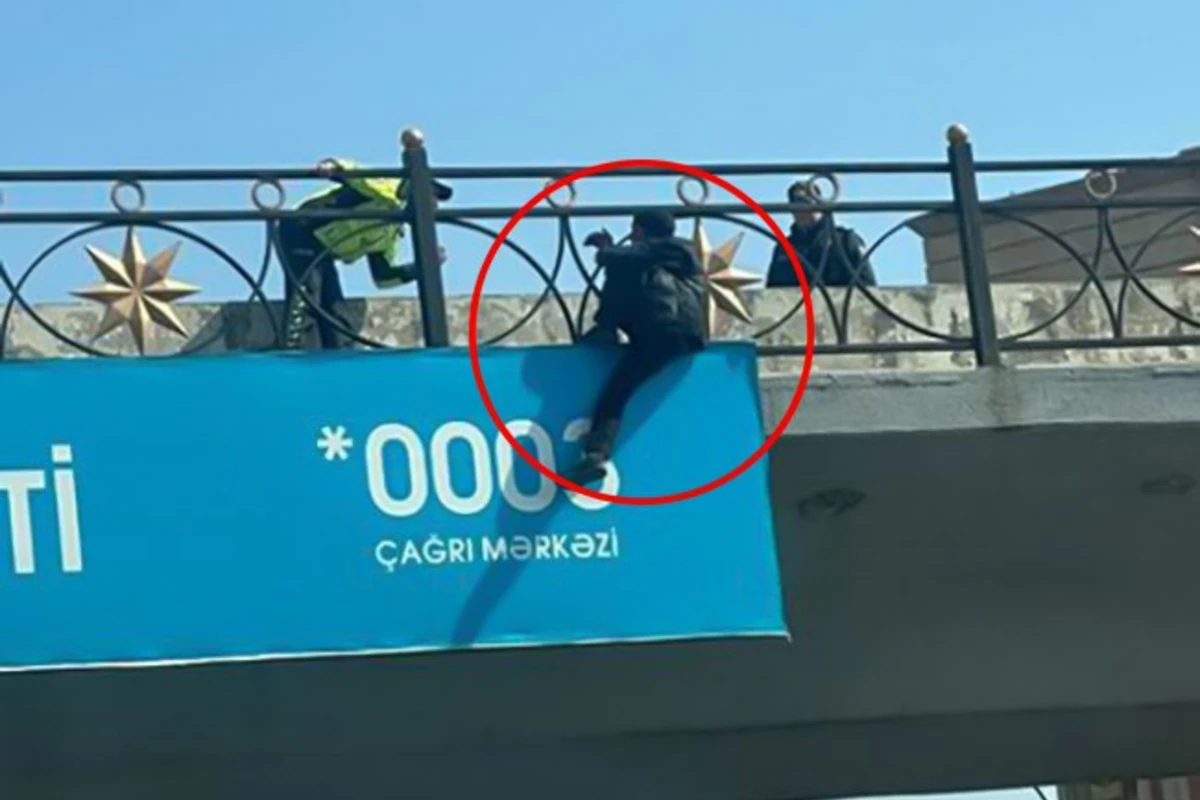 Bakıda kişi 19 manata görə özünü öldürmək istədi - YENİLƏNİB - FOTO