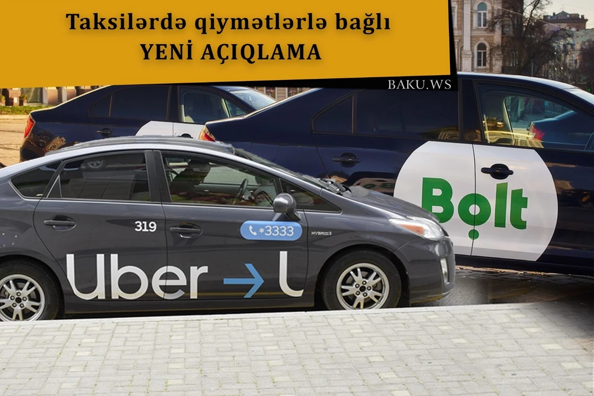 Taksilərdə qiymətlərlə bağlı VACİB AÇIQLAMA