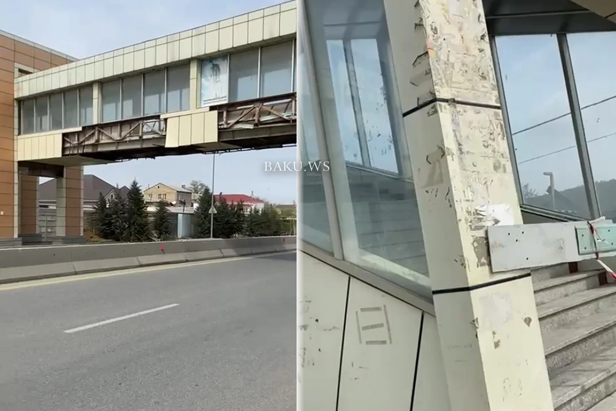 Paytaxtda insanların həyatını təhlükəyə atan keçid bağlandı - Tezliklə qərar veriləcək - VİDEO