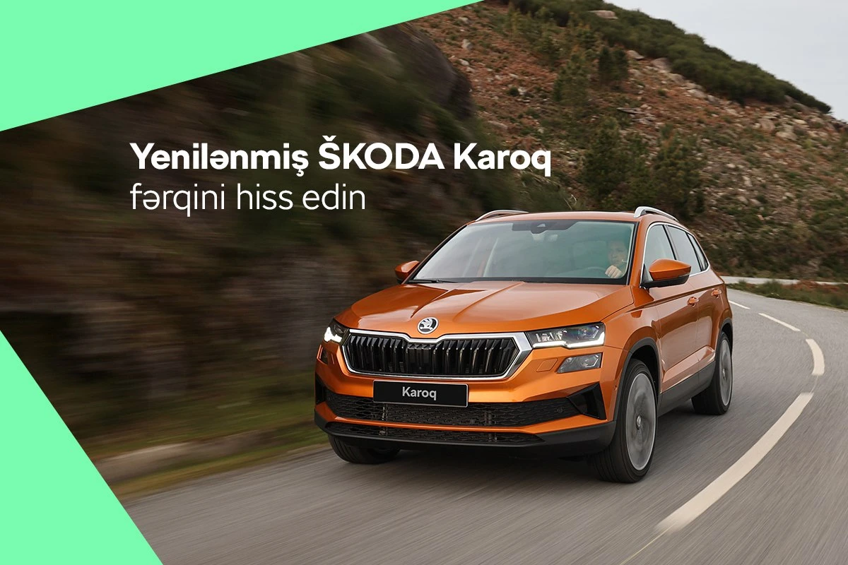 Yenilənmiş ŠKODA Karoq Azərbaycanda görünməyə hazırdır! - FOTO