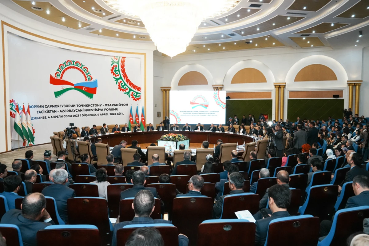 Tacikistan-Azərbaycan İnvestisiya Forumu keçirilib - FOTO Tacikistan-Azərbaycan İnvestisiya Forumu keçirilib - FOTO