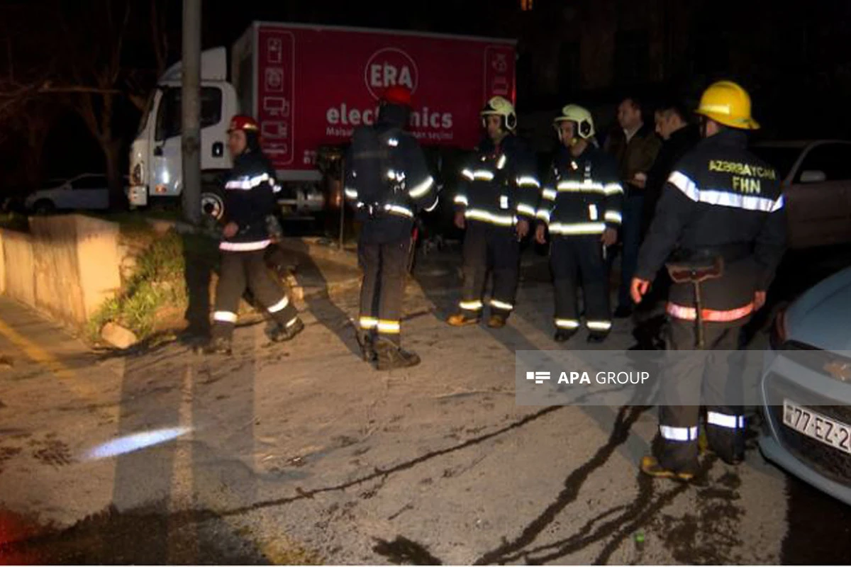 Bakıda iki qardaş dava edərkən biri mənzili yandırıb - FOTO