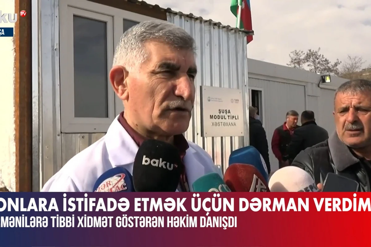 Azərbaycanlı həkimlər Xankəndinə apardıqları ermənilərə hansı diaqnozu qoydular? - VİDEO