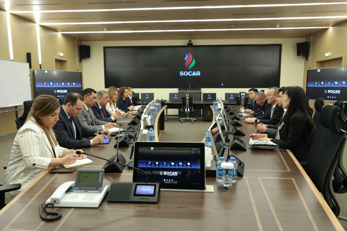 Состоялась встреча между SOCAR и Китайским нефтяным университетом - ФОТО
