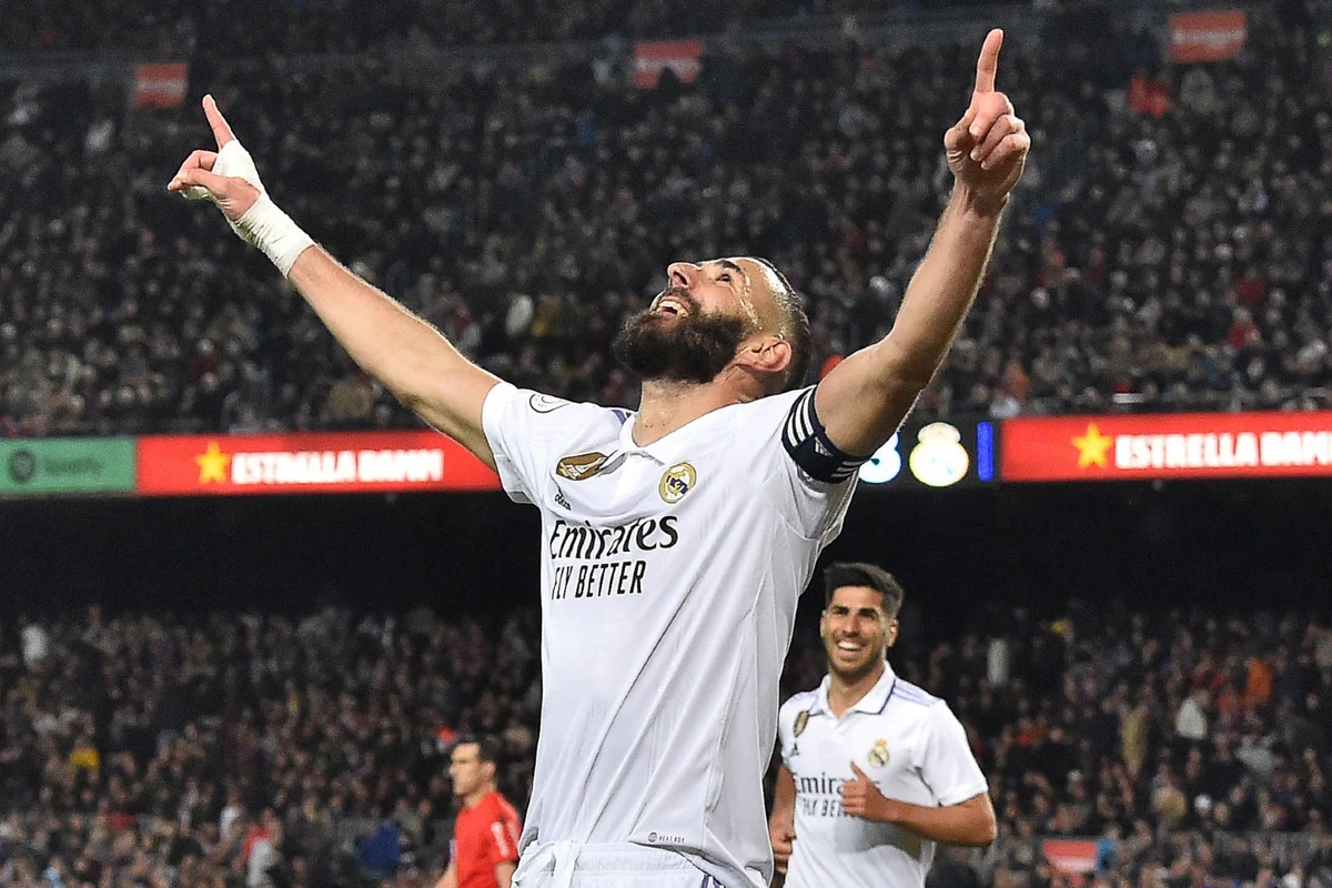 Benzema Barselonaya futbol dərsi keçdi - VİDEO
