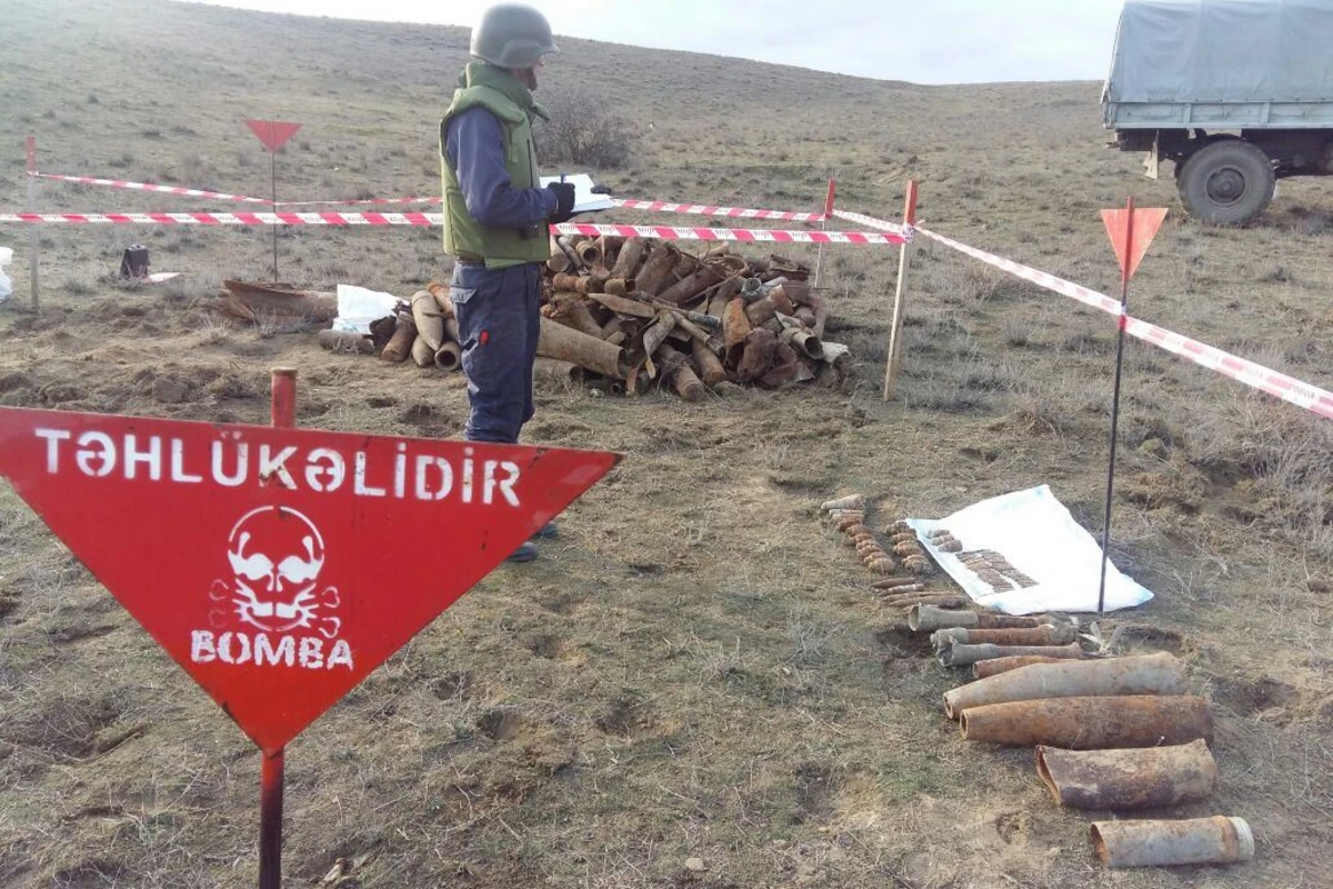 Vətən müharibəsindən sonra MN tərəfindən 29 min ha minalardan təmizlənib