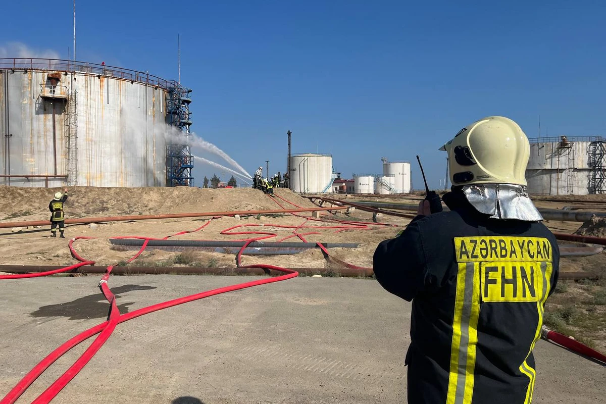 FHN neft yığma məntəqəsində təlim keçirib - FOTO/VİDEO