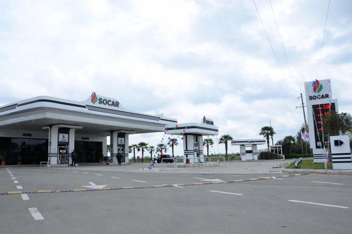 В Барде сдана в эксплуатацию первая АЗС марки SOCAR