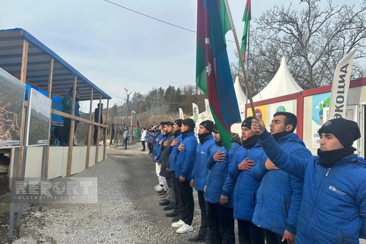 Xankəndi-Laçın yolu: Ekofəalların aksiyası 121 gündür yüksək fəallıqla davam edir - FOTO