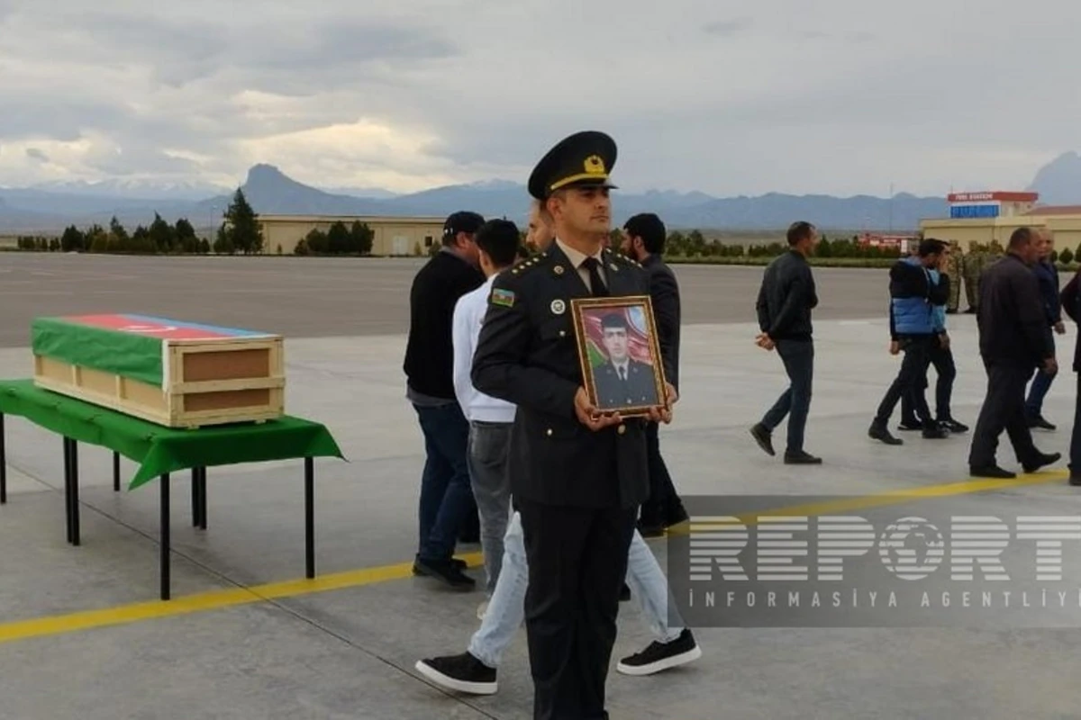Тело шехида Сабухи Тагиева доставлено в Нахчыван - ОБНОВЛЕНО + ФОТО