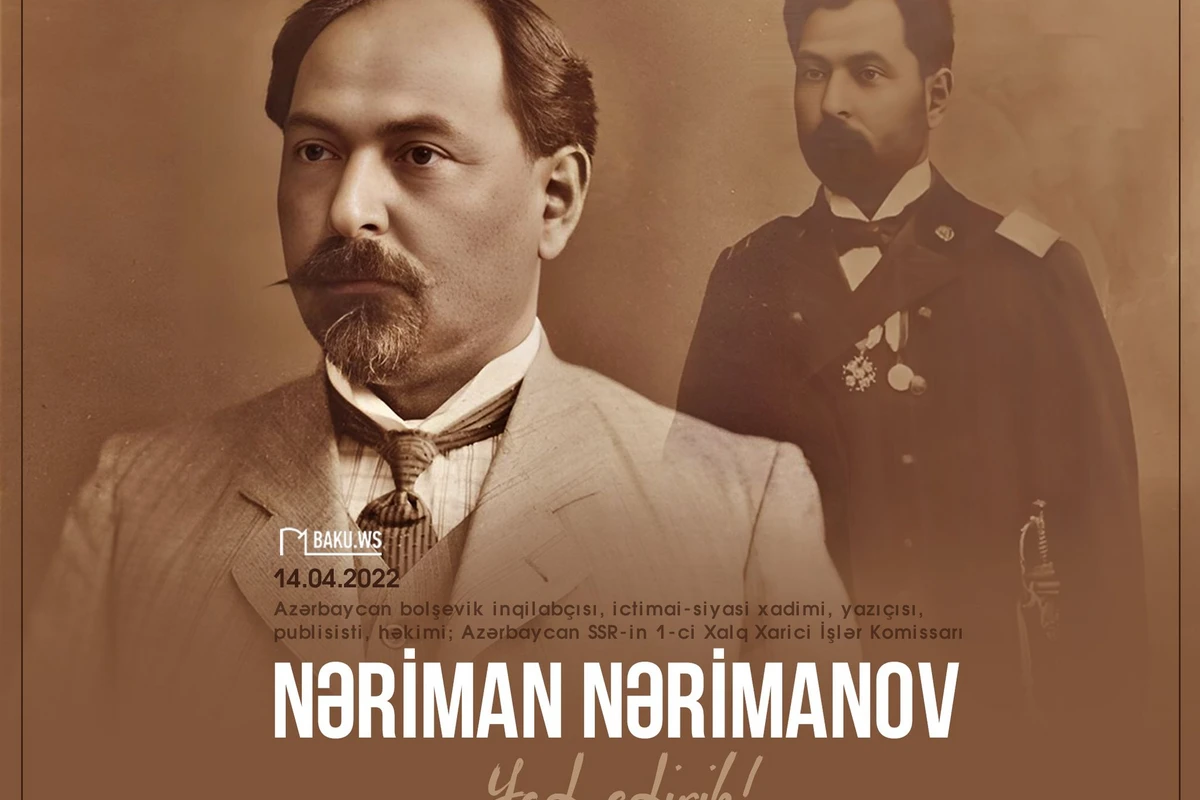 Nəriman Nərimanovun anadan olmasından 153 il ötür