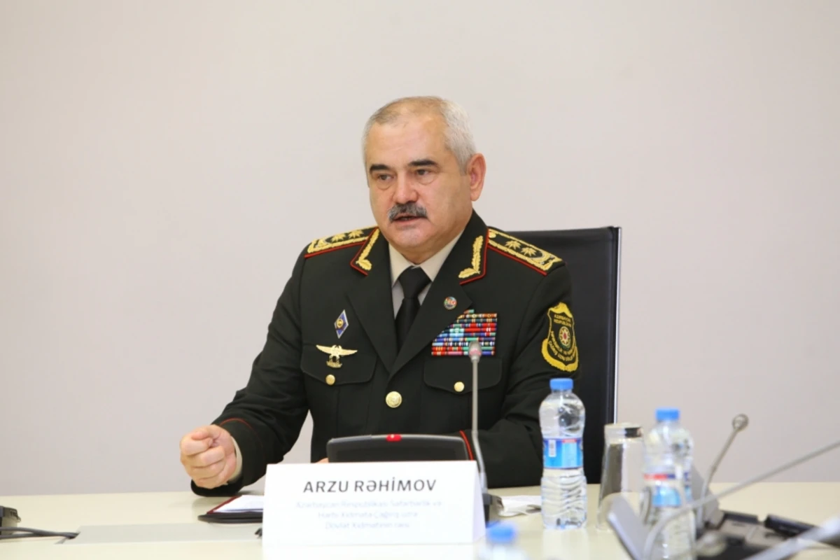 Арзу Рагимов назначил начальника Нахчыванского управления Госслужбы по мобилизации