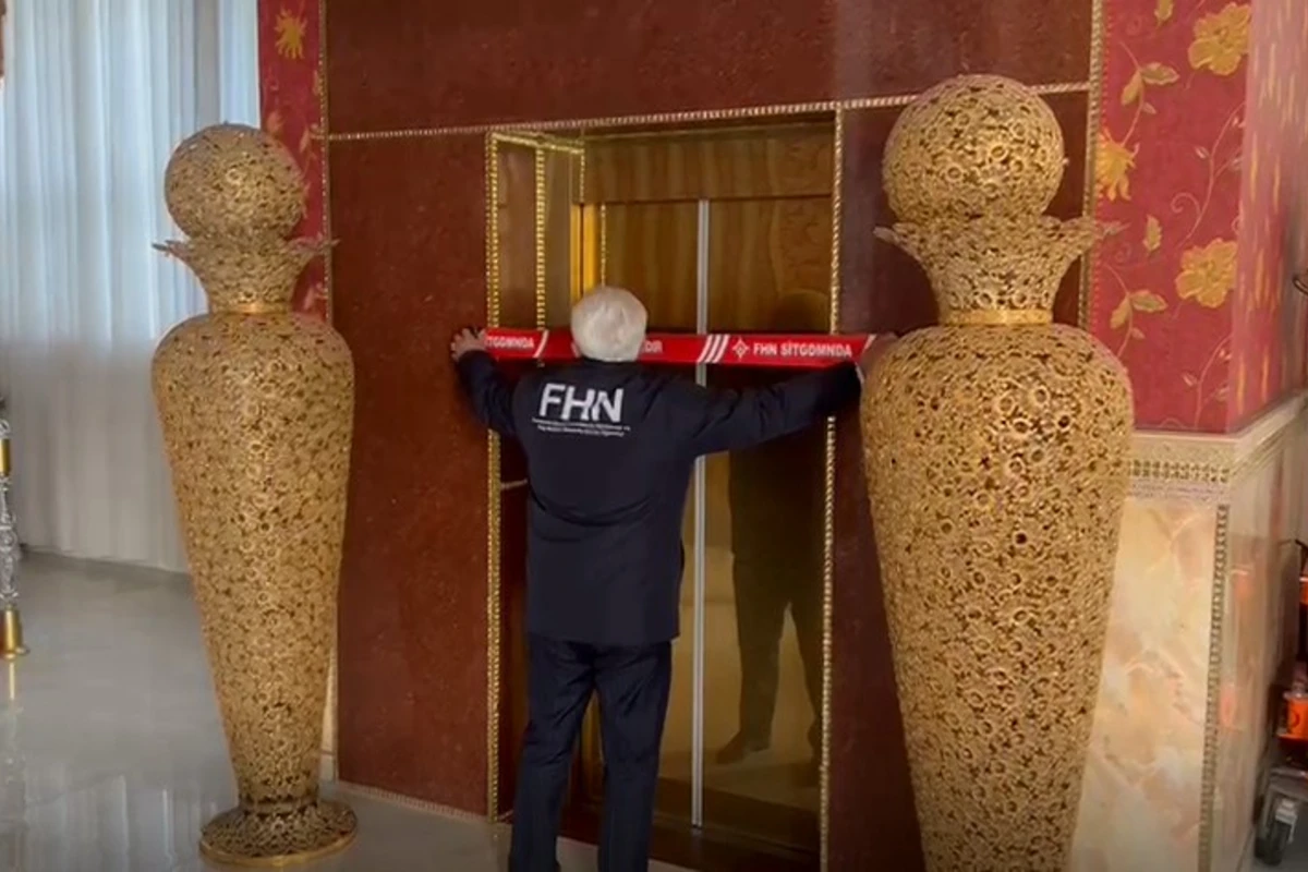 FHN məşhur şadlıq sarayının liftini bağladı - FOTO/VİDEO