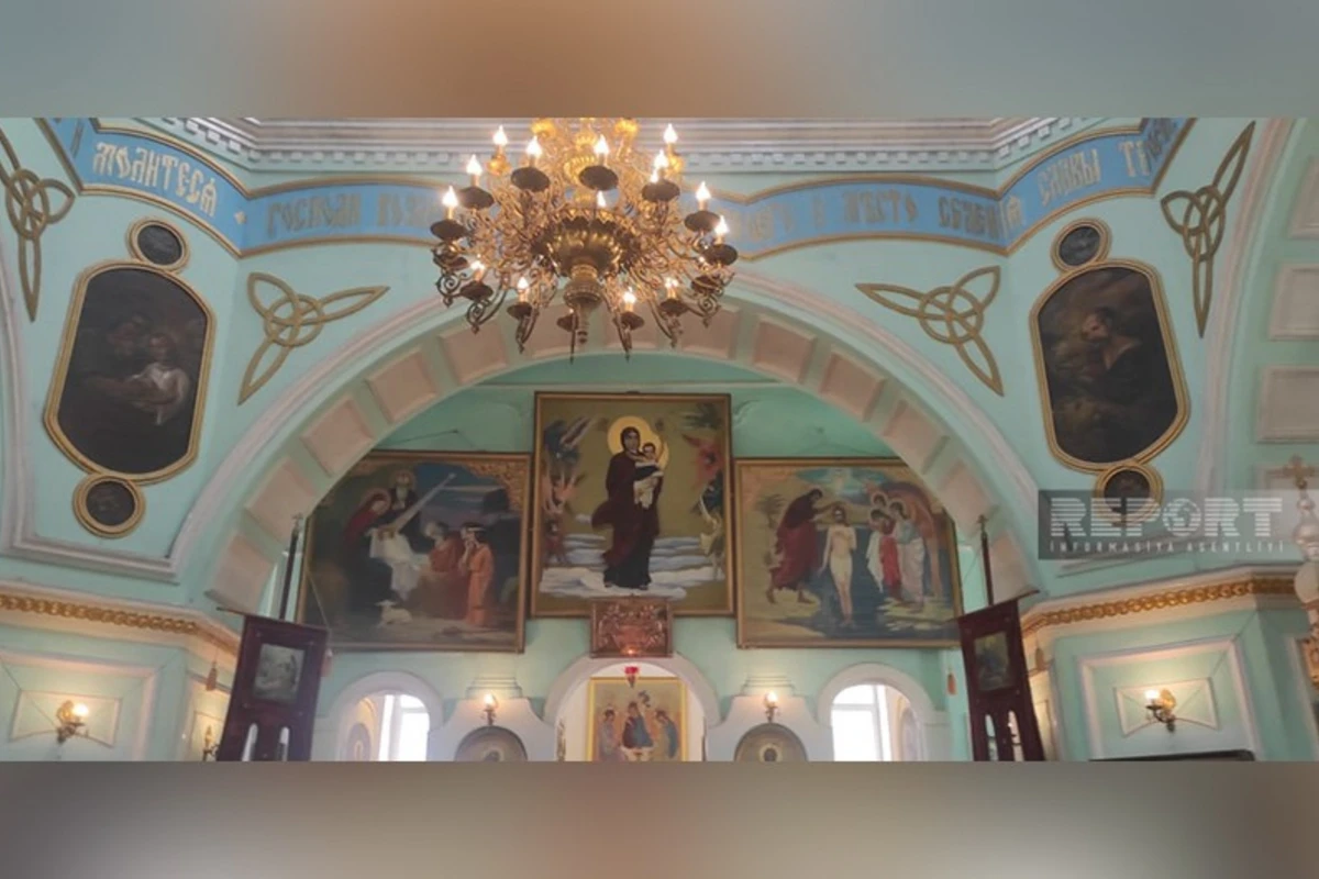 Gəncədə yaşayan xristianlar Pasxa bayramını qeyd edirlər - FOTO