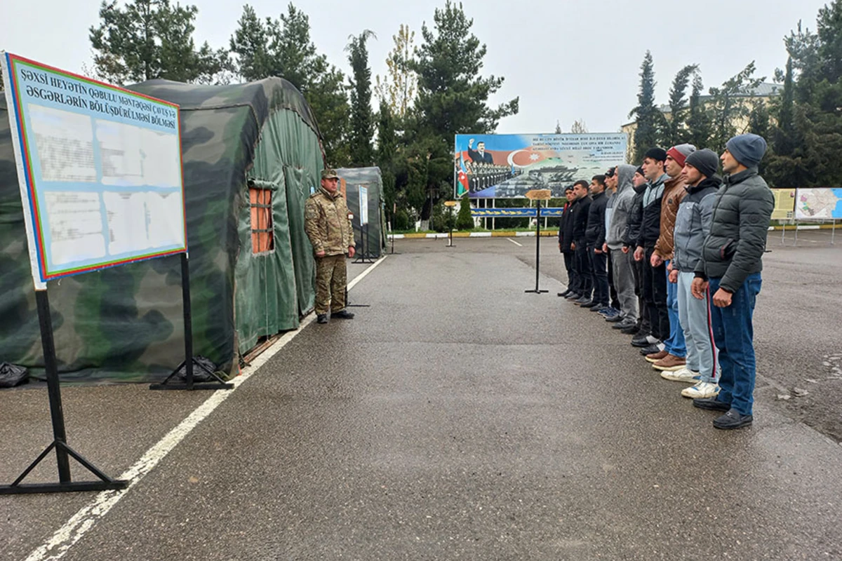 Проводятся учебные сборы военнообязанных - ФОТО