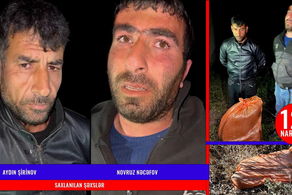 DİN və DSX birgə əməliyyat keçirib, İrandan narkotik gətirən şəxslər saxlanılıb