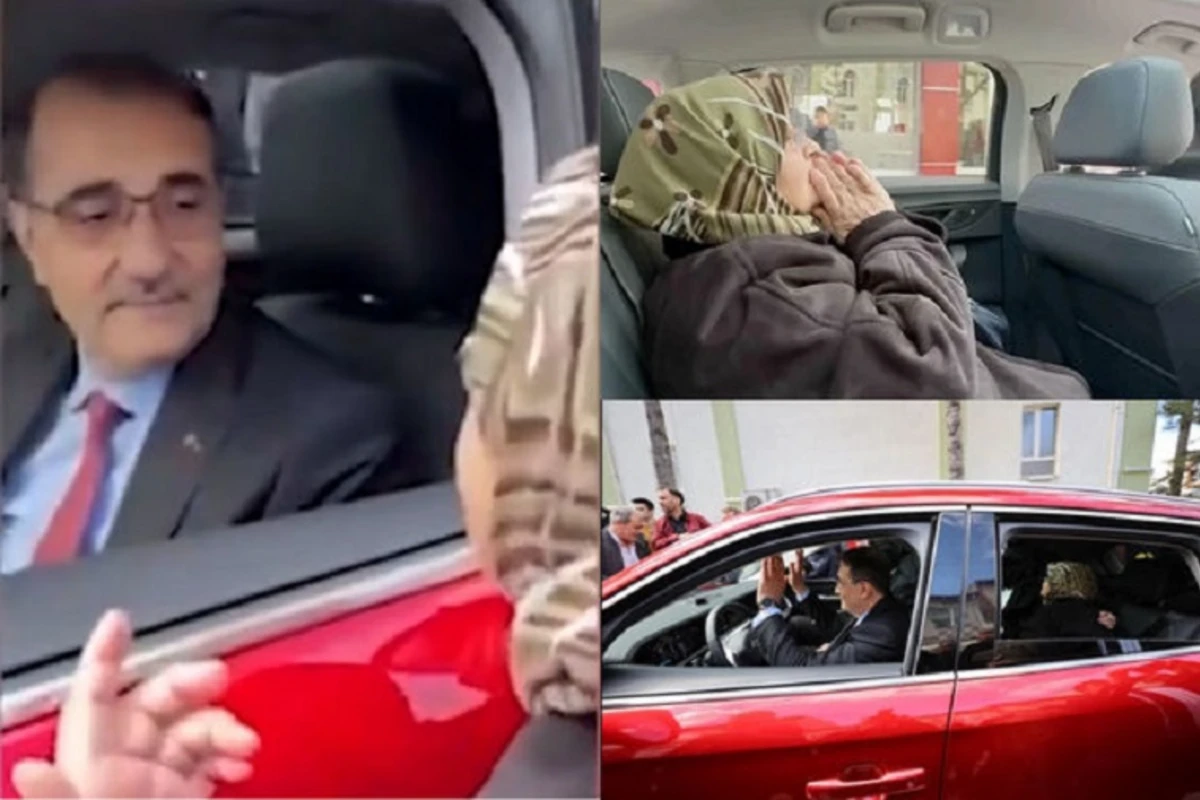 Türkiyəli nazirin “Togg” maşınına minən yaşlı qadın gündəm oldu: “O biri dünyada soruşsalar...” - VİDEO