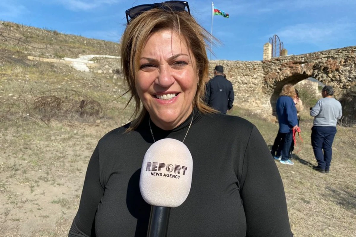 Ester Eti Elkis: “Biz buraya azad edilmiş ərazilərdəki vəziyyətlə şəxsən tanış olmaq üçün gəlmişik”