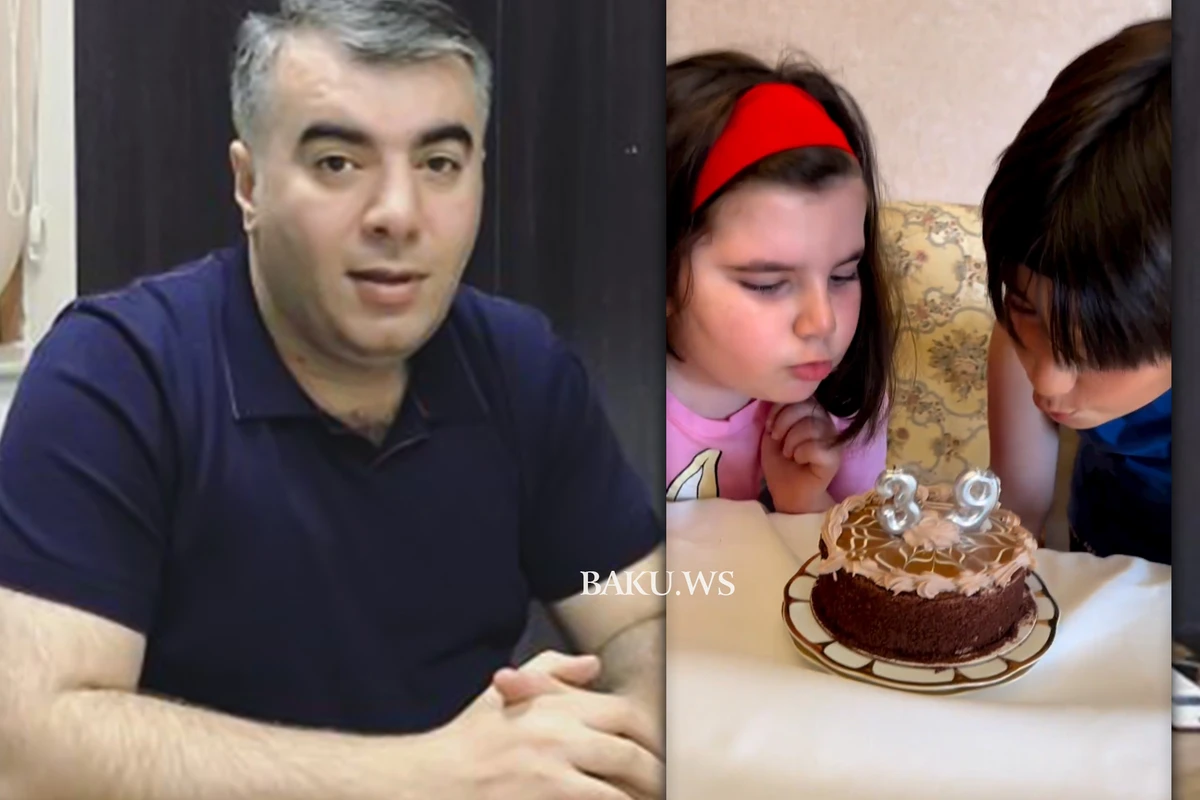 Övladları Rəşad Dağlının 39 yaşını onsuz qeyd etdi - VİDEO