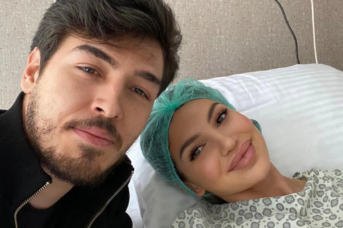 Türkiyədə yaşayan azərbaycanlı model ana oldu - FOTO