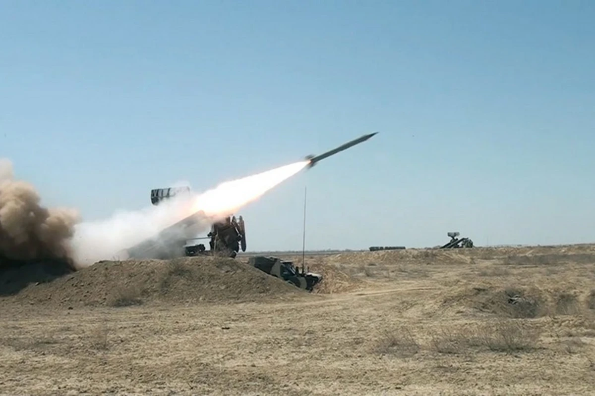 Подразделения ПВО армии Азербайджана выполнили боевые стрельбы - ВИДЕО