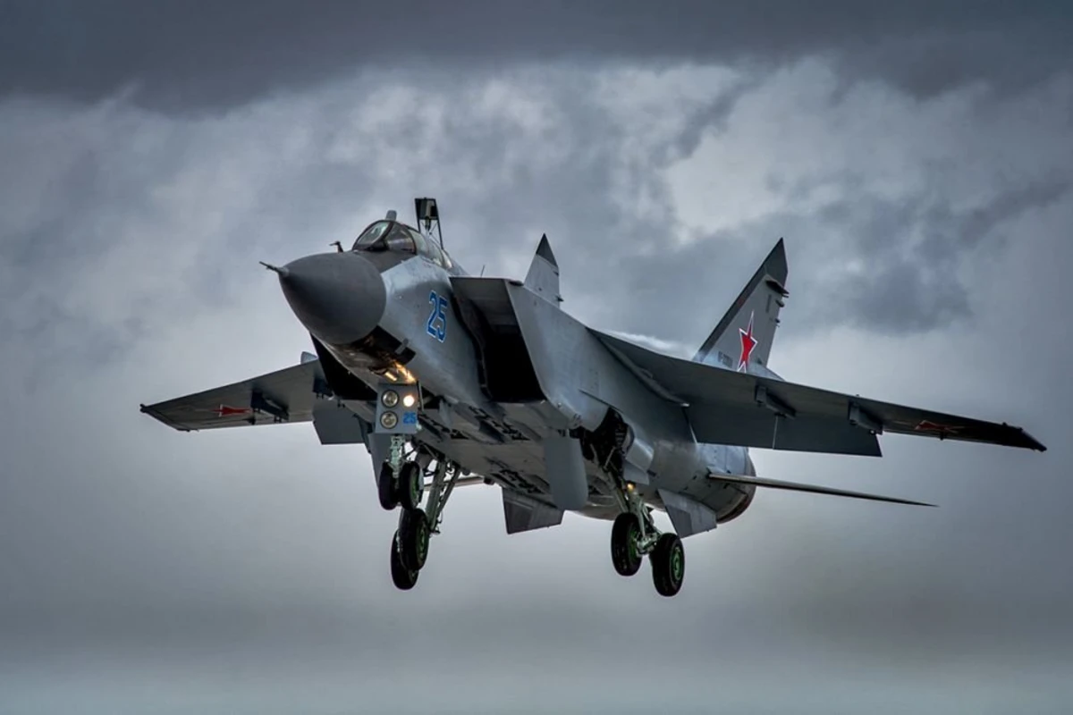 В России потерпел крушение истребитель МиГ-31 - ВИДЕО
